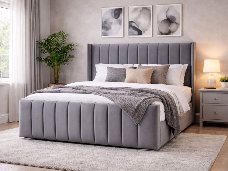 Land Of Beds Gracie Fabric Bed Frame