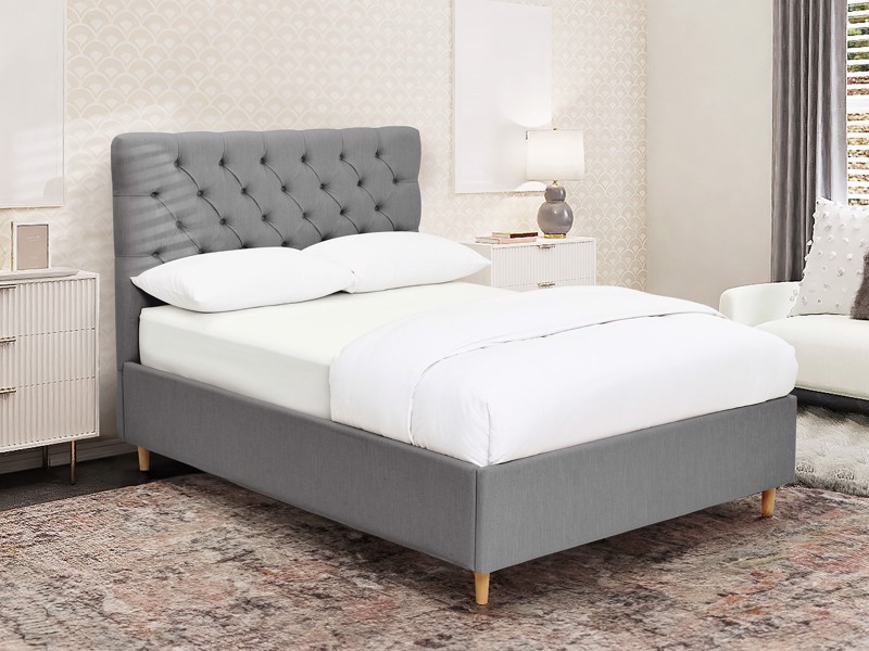 Dormeo Lusso Fabric Double Ottoman Bed