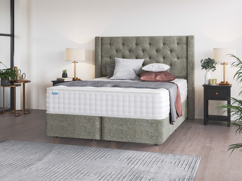 Dunlopillo Elite Cool Touch Supreme Super King Size Zip & Link Divan Bed
