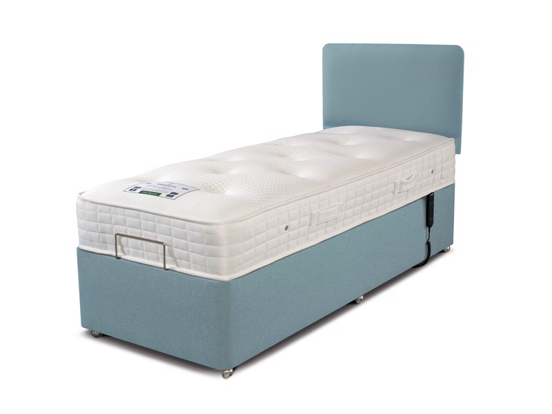 Sleepeezee Small Single Long - CLEARANCE STOCK - Weave Teal Adjustable Bed Base