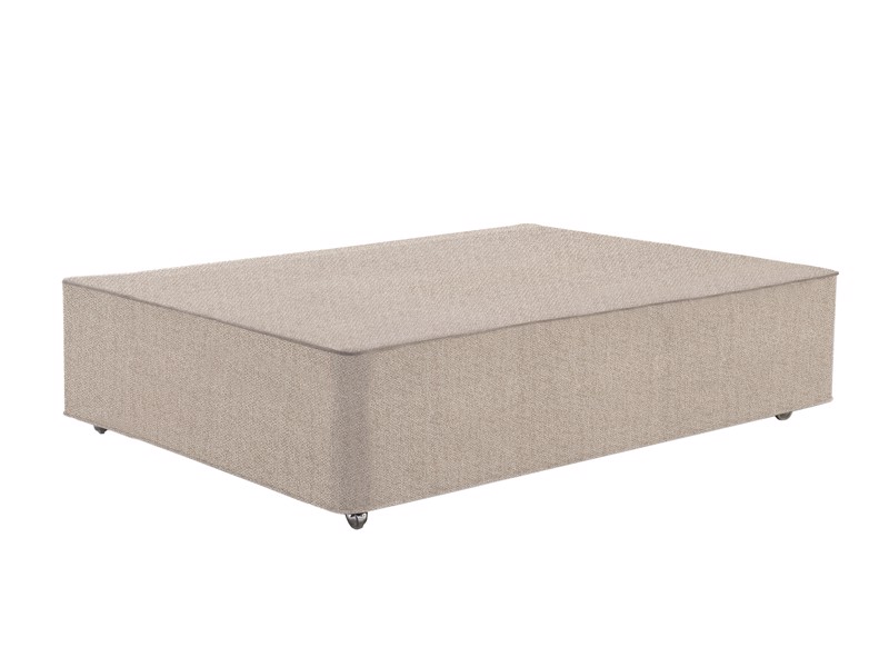 Hypnos Single Size - CLEARANCE STOCK - Maestro Oatmeal Platform Top Bed Base