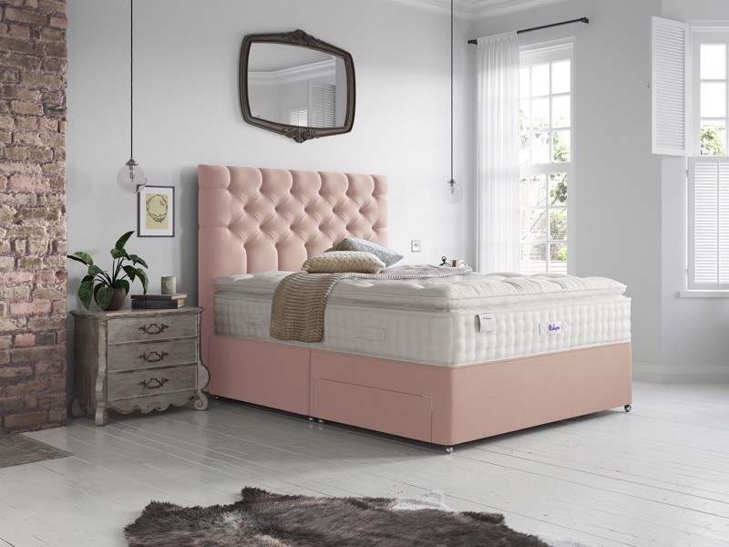 Relyon King Size - CLEARANCE STOCK - Cherry Blossom Eaton Deluxe King Size Divan Bed