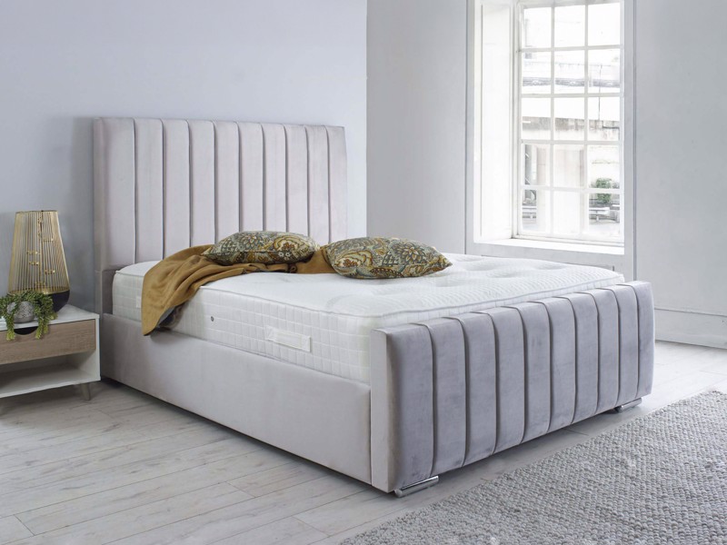 Land Of Beds Chloe Fabric Single Bed Frame