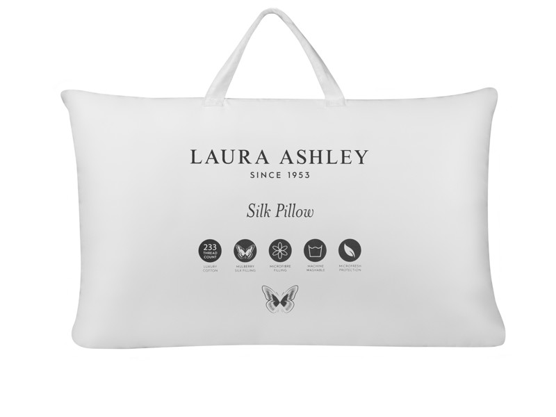 Laura Ashley Mulberry Silk Pillow