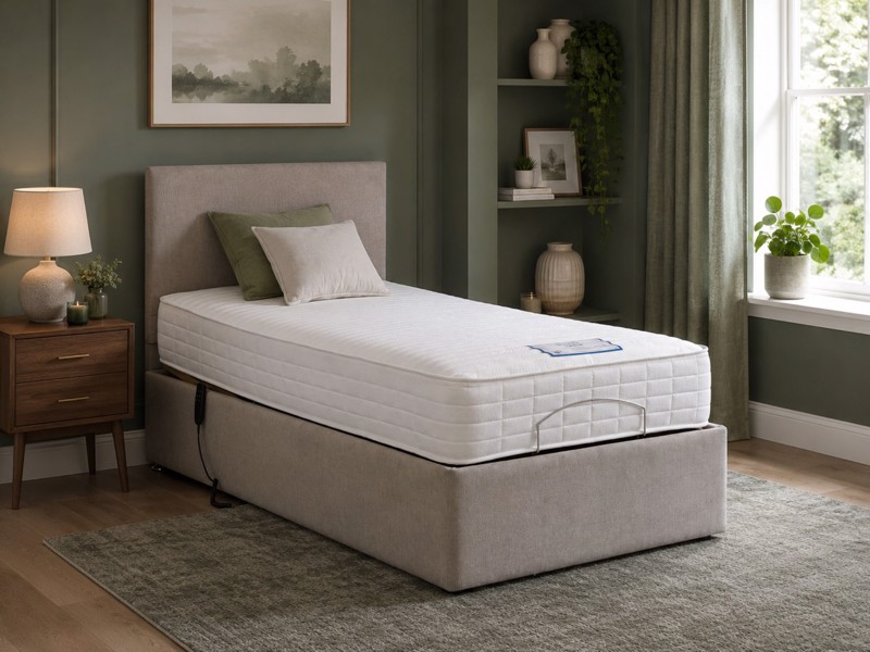 Land Of Beds Yale Adjustable Single Adjustable Bed