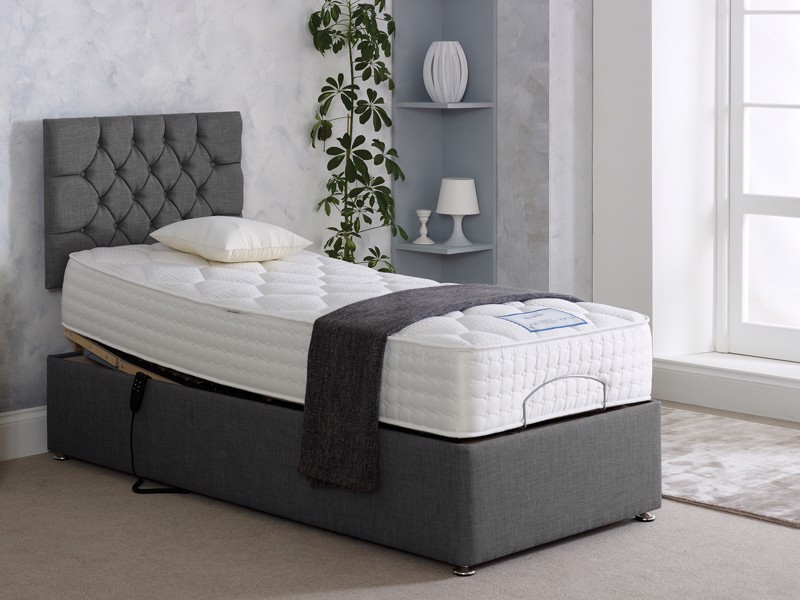 Land Of Beds Seymour Adjustable Small Single Adjustable Bed