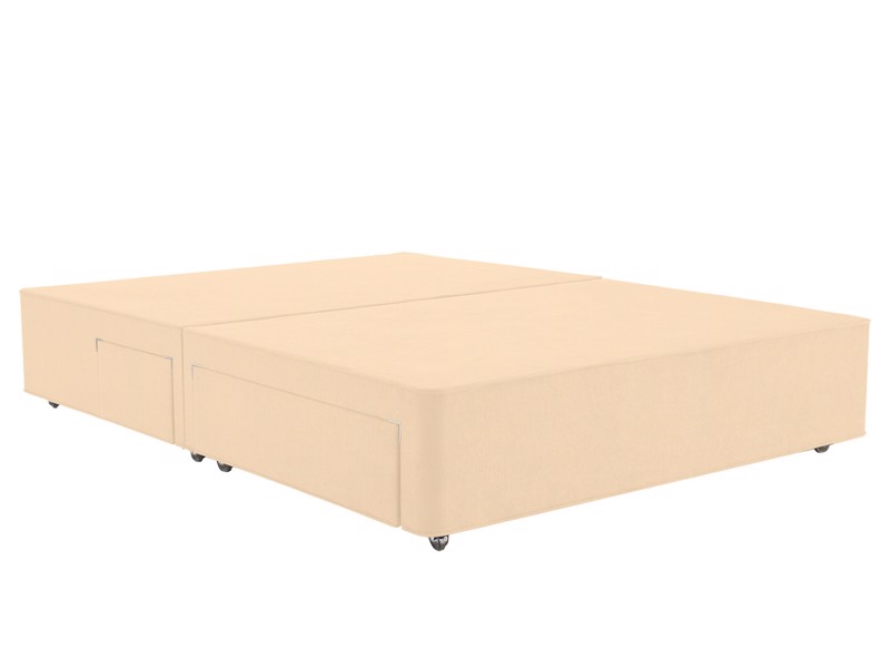 Hypnos King Size - CLEARANCE STOCK - Imperio Cream Platform Top Bed Base