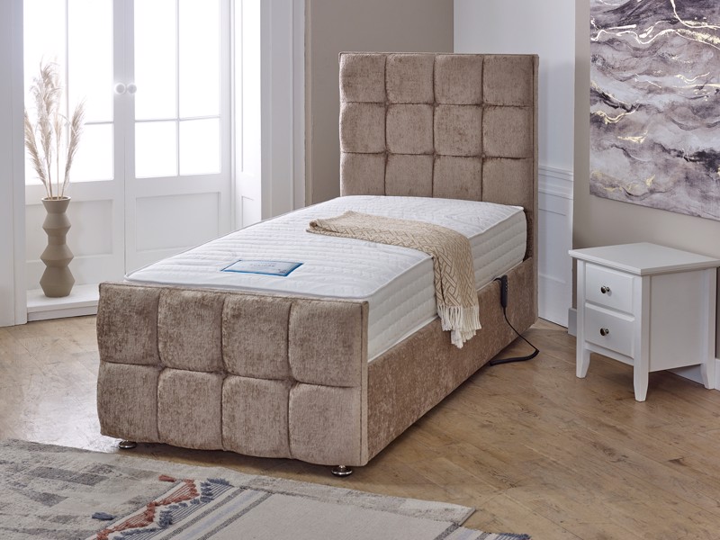 Land Of Beds Maple Adjustable Single Adjustable Bed