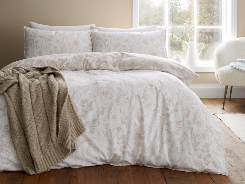 Bianca Fine Linens Floral Toile Duvet Cover Set