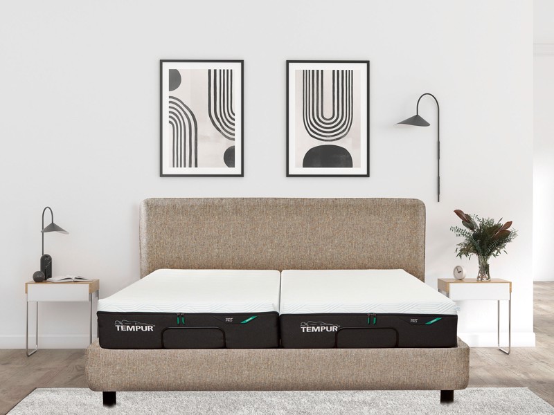 Tempur SmartCool Mattress with Arc Form Adjustable Bed