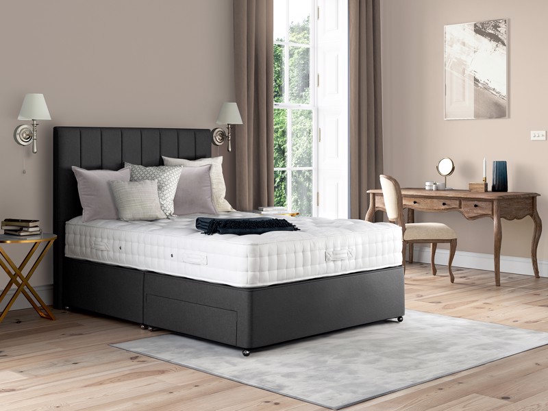 Relyon Adelphi Super King Size Zip & Link Divan Bed