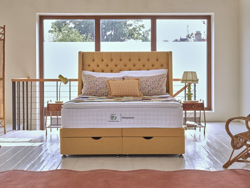 Sleepeezee Wool Luxe 3700 Single Divan Bed