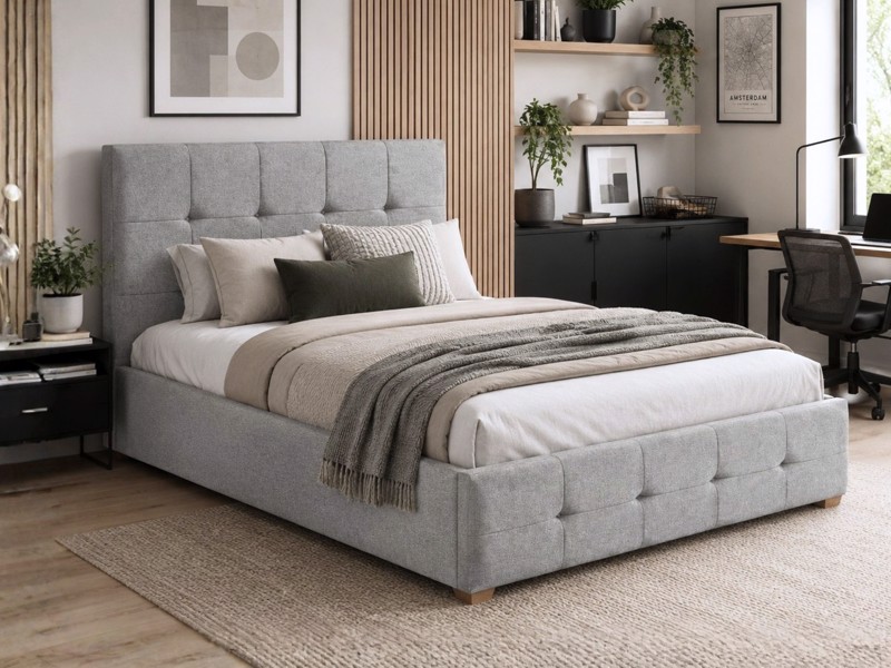 Land Of Beds Linford Fabric Bed Frame