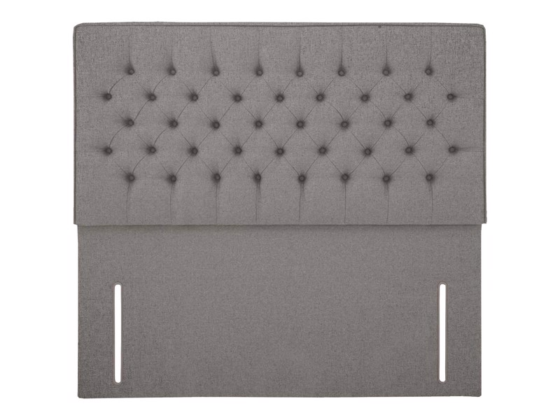 Land Of Beds Double Size - CLEARANCE STOCK - Weave Taupe Sterling Headboard