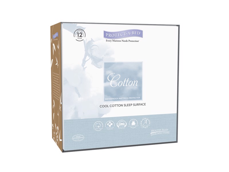 Land Of Beds Cotton Mattress Protector