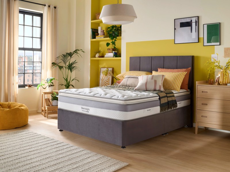 Silentnight Memory Cool 2000 Pillowtop Divan Bed