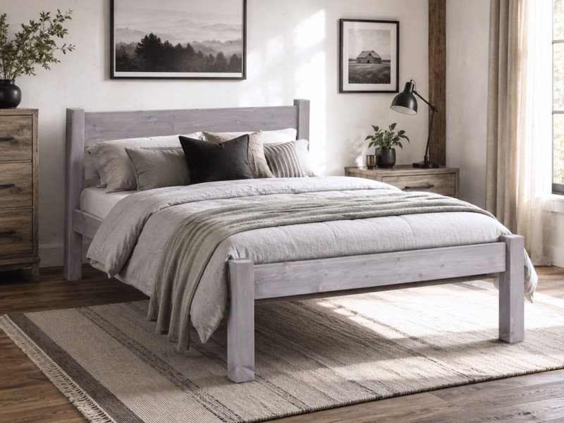Land Of Beds Larkrise Wooden Bed Frame