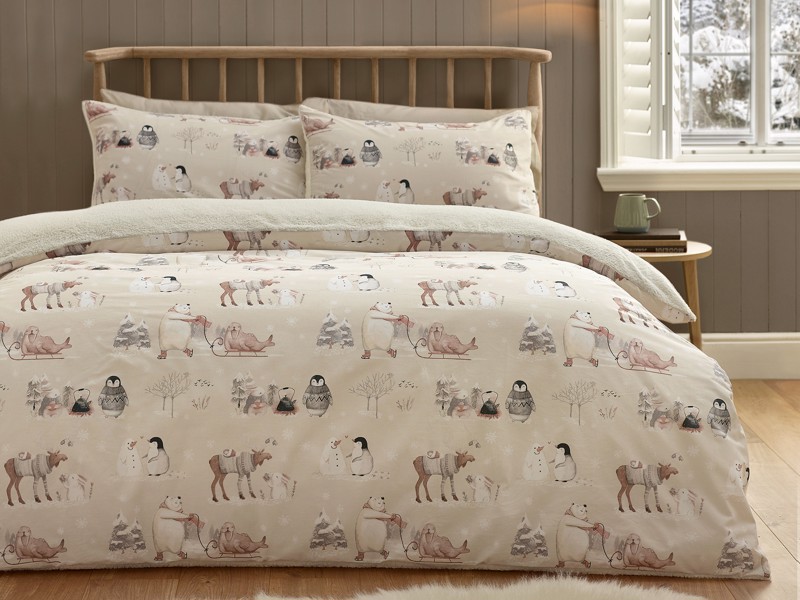 Catherine Lansfield Winter Friends Duvet Cover Set