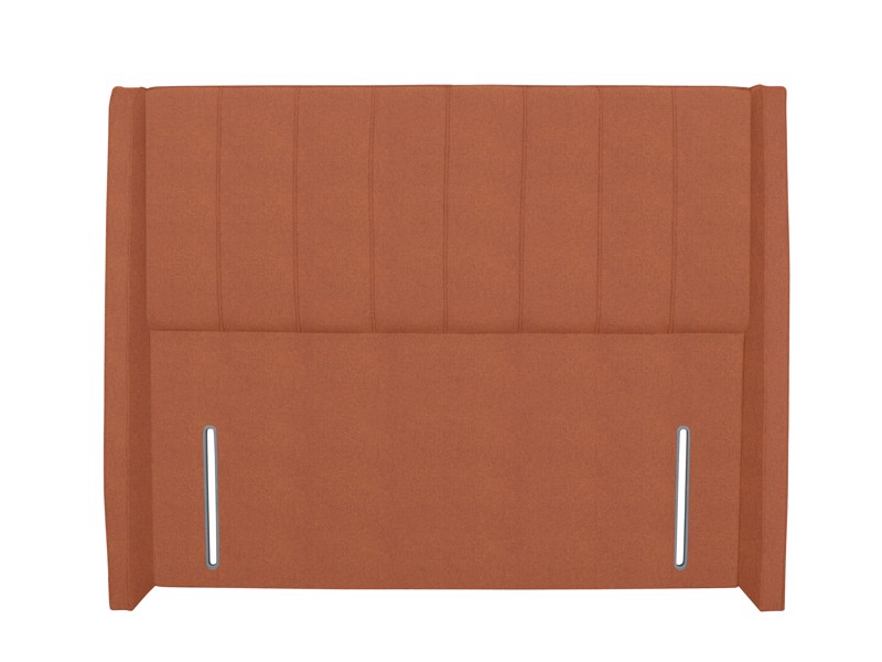 Sleepeezee Super King Size - CLEARANCE - Joshua Burnt Orange Balmoral Headboard