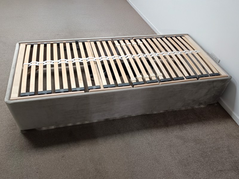 MiBed Adjustable Single Size - CLEARANCE STOCK - Plush Pebble Executive Base Only Adjustable Bed