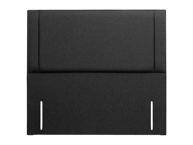 Highgrove Beds Single Size - CLEARANCE STOCK - Plush Ebony Halton Headboard