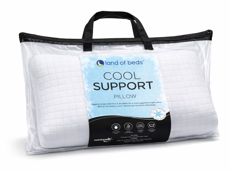 Land Of Beds Cool Support Pillow