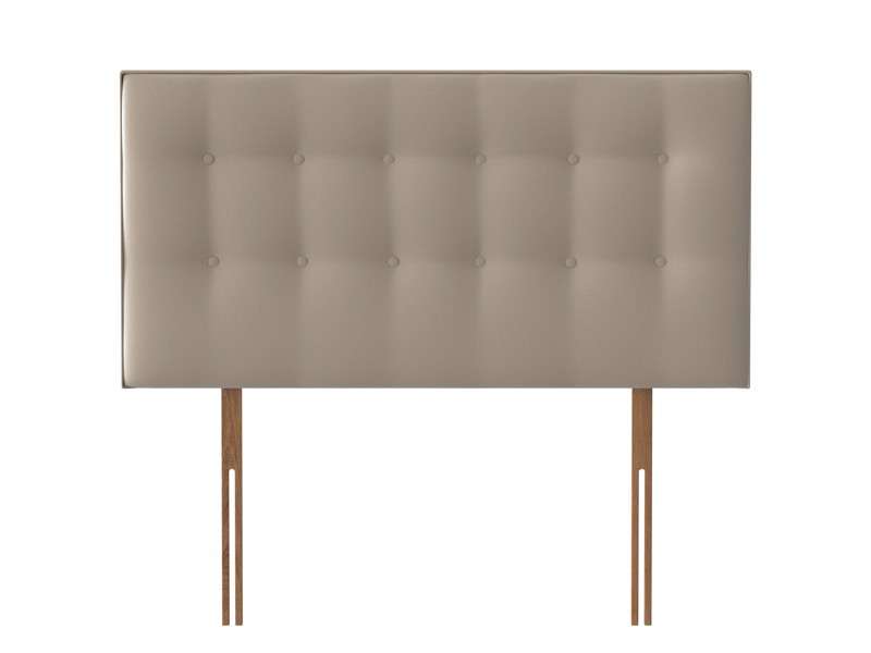 Silentnight King Size - CLEARANCE STOCK - Hayez Weave Sandstone Headboard