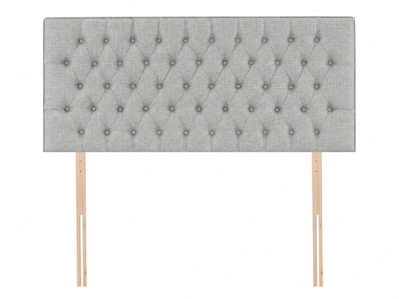 Hypnos Double Size - CLEARANCE STOCK - Linoso Sky Eleanor Headboard