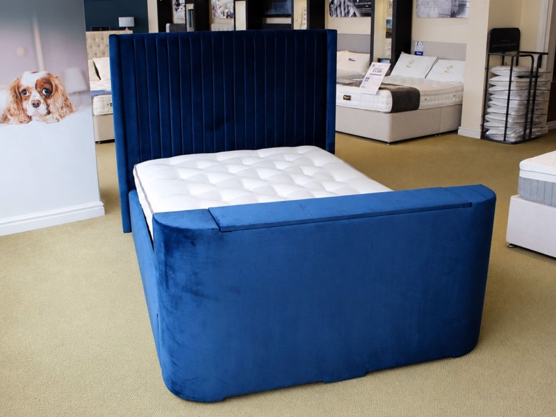 Land Of Beds Double - CLEARANCE - Ex-Showroom - Opulence Royal Hazel TV Bed