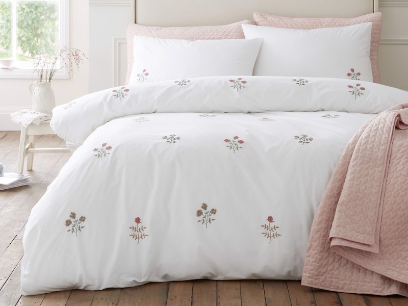 Bianca Fine Linens Adeline Floral Duvet Cover Set