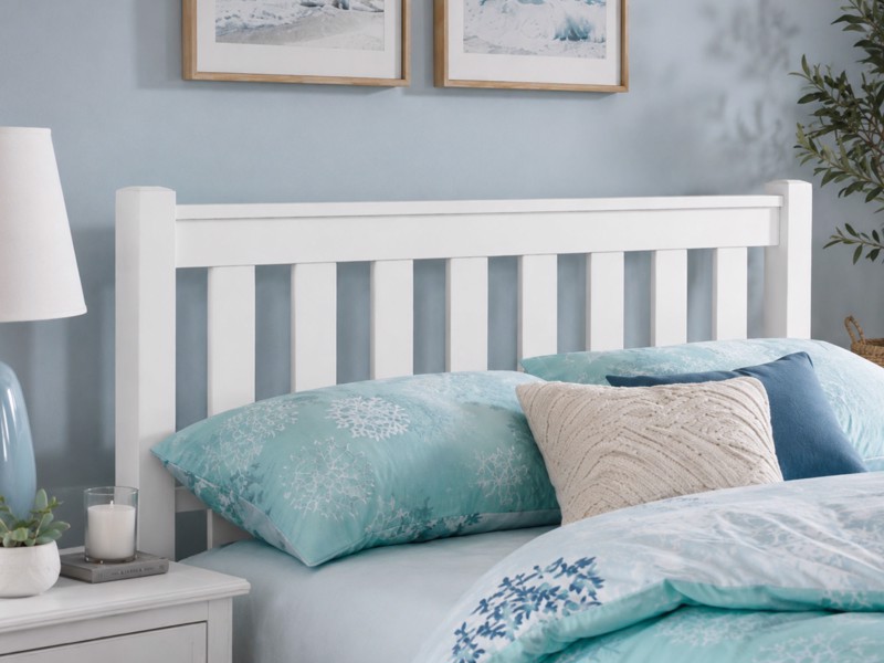 Friendship Mill Shaker White Double Headboard