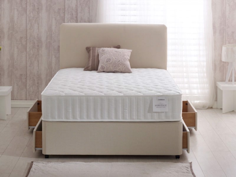 Healthbeds Tilston Hypo Allergenic Extra Firm Small Double Divan Bed