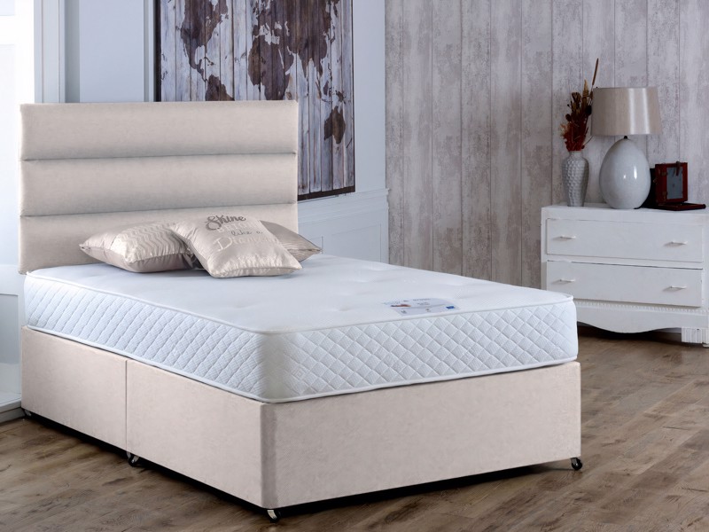Land Of Beds Elizabeth Memory Small Double Divan Bed