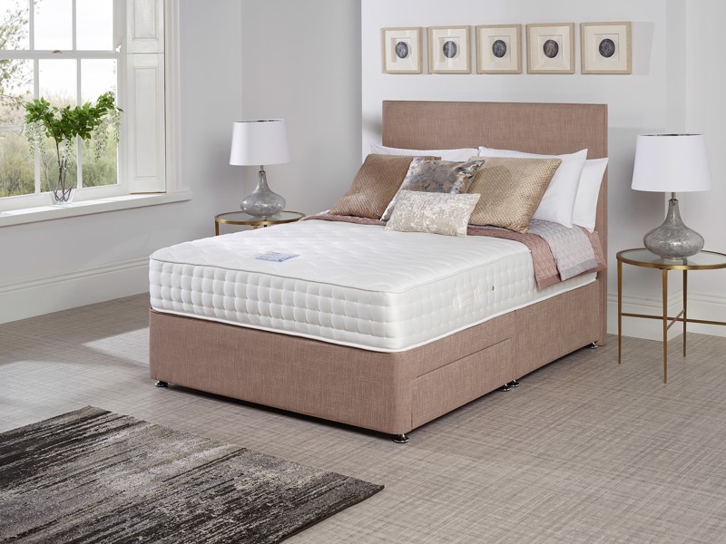 Relyon Dreamworld Aurora Latex Gel Deluxe Single Divan Bed