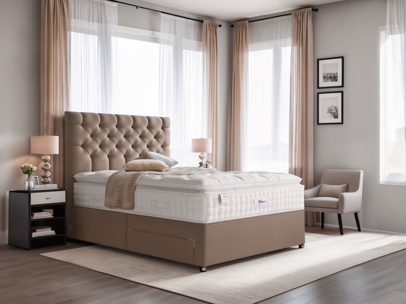 Relyon Eaton Deluxe Small Double Divan Bed