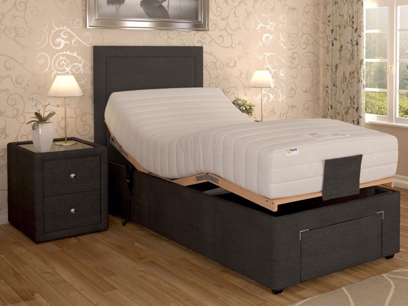 MiBed Dreamworld Lindale Latex Small Double Adjustable Bed