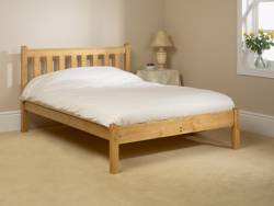 Friendship Mill Shaker Pine Low Footend Wooden Bed Frame