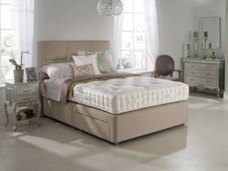 Hypnos Ortho Bronze King Size Divan Bed