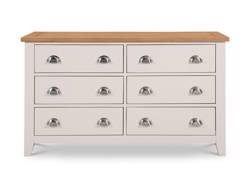 Land Of Beds Finchley Twin Pedestal Dressing Table