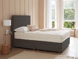 Hypnos Special Buy Orthos Support 6 Inc Headboard and King Size Divan Bed