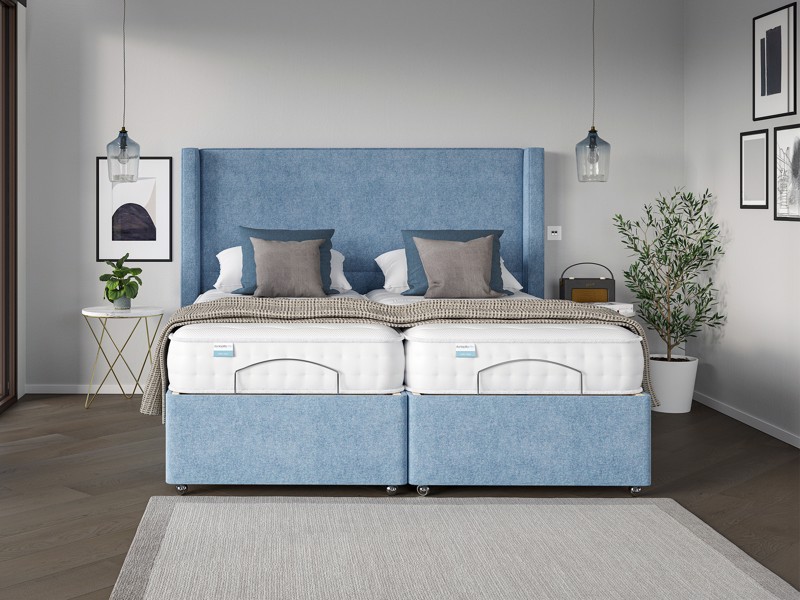 King bedroom sets compatible deals with adjustable base