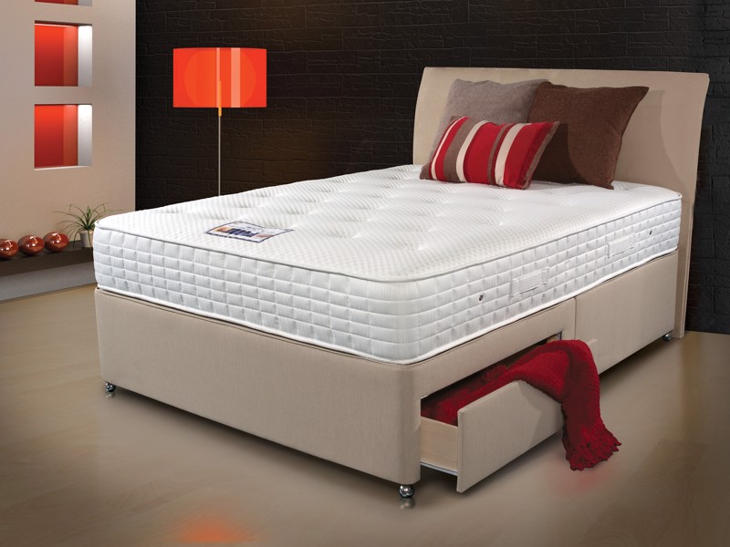 Sleepeezee Cool Sensations 1400 Divan Bed | Land of Beds