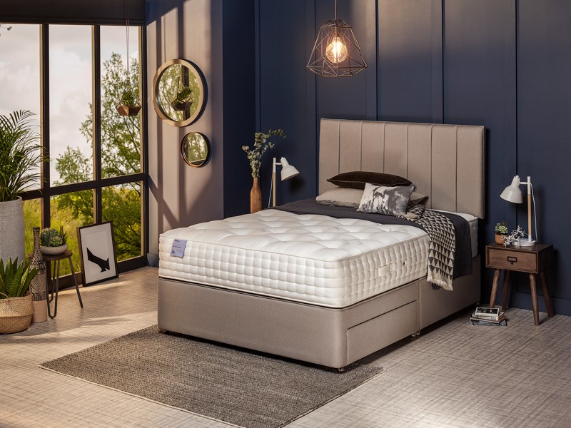 Relyon Dreamworld Keswick Natural Alpaca 2600 Divan Bed Land of Beds